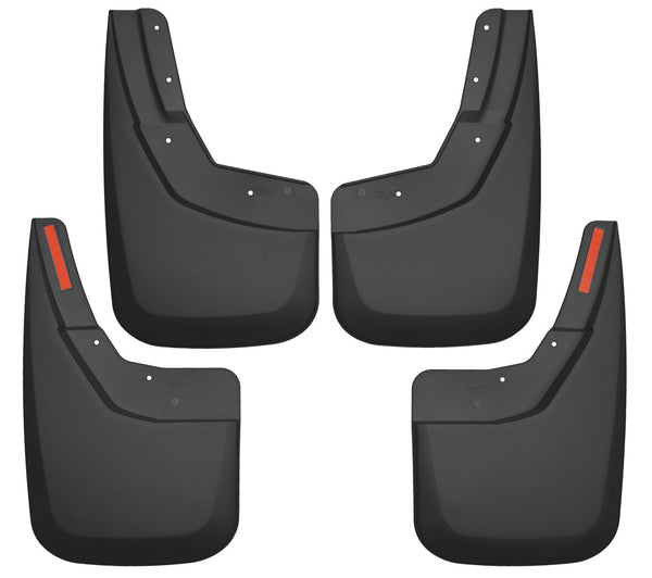 Husky Liners Mud Flaps (WC56886) — Front and Rear Wheel