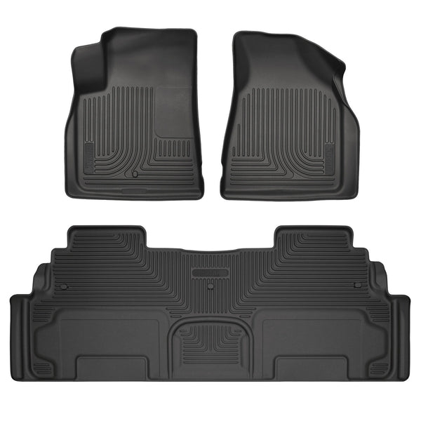 Husky Liners Floor Liners — 2007-2016 GMC Acadia (93451)