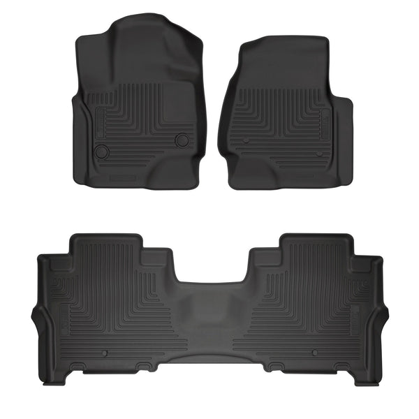 Husky Liners Protège-planchers avant et de 2e rangée Weatherbeater (93741)