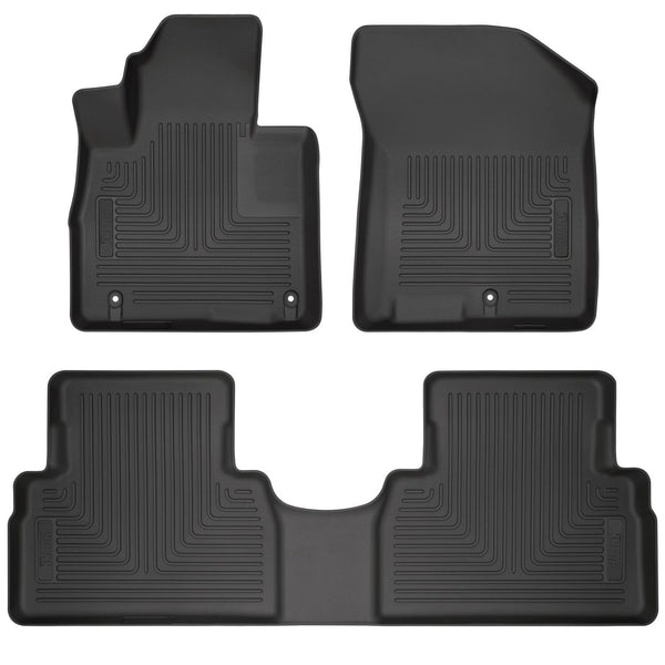 Husky Liners Floor Liners — 2019-2020 Hyundai Santa Fe