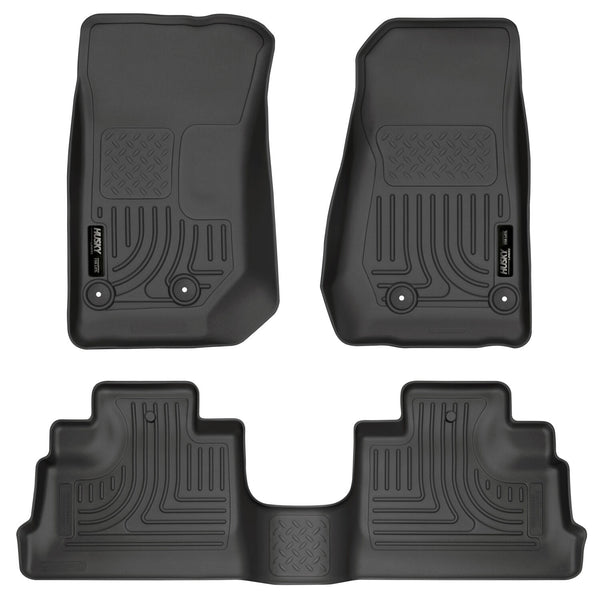 Husky Liners Weatherbeater - Front & 2nd Seat Floor Liners (93971)