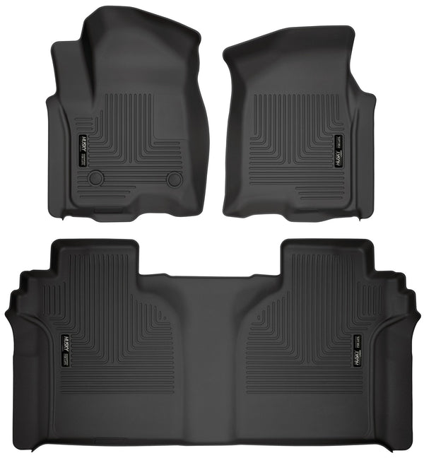 Husky Liners Floor Liners (WC94021) — Front And Second Rows