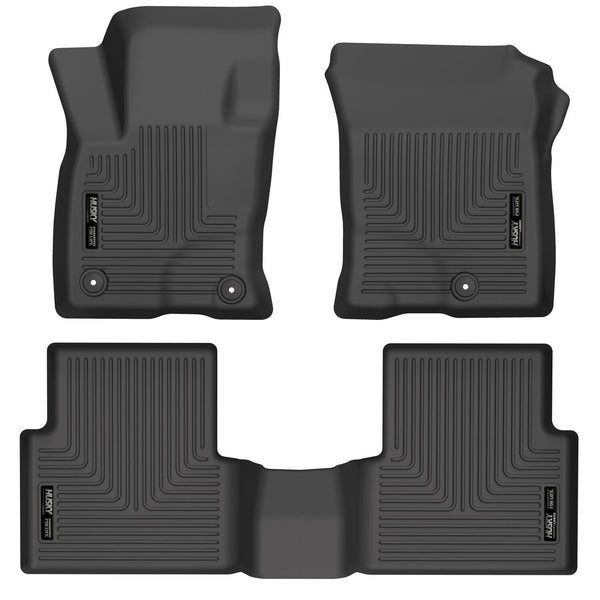 Husky Liners Floor Liners (WC95341) — Front And Second Rows