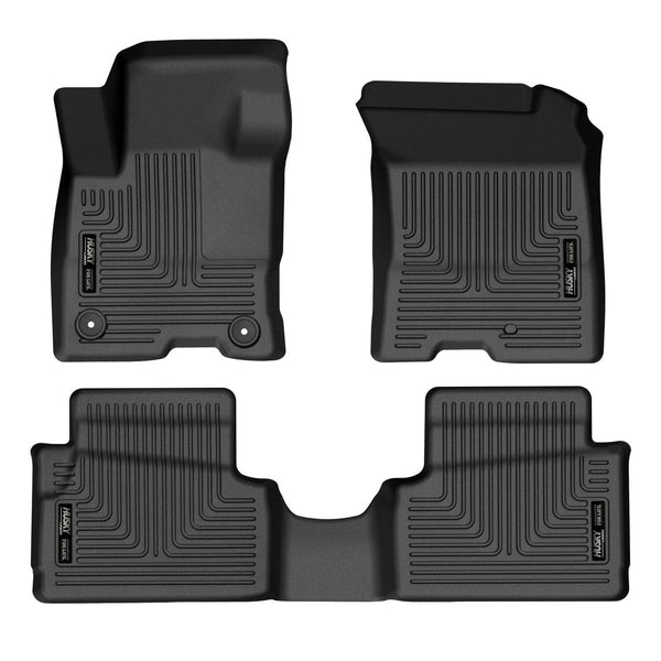 Husky Liners Front Floor Liner — 2022+ Ford Maverick (Fhev), Black
