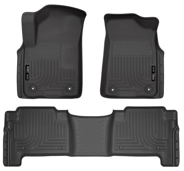 Husky Liners Floor Liners — 2019-2024 Infiniti QX80 / Nissan Armada (95671)