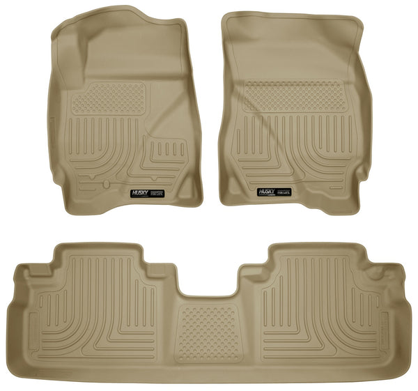 Husky Liners Protège-planchers avant et de 2e rangée Weatherbeater (98353)