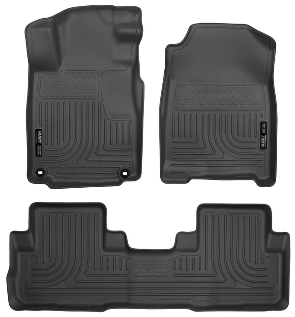 Husky Liners Floor Liners — 2015-2016 Honda Cr-v (Footwell Coverage)