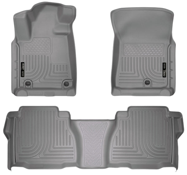 Husky Liners Protège-planchers avant et de 2e rangée Weatherbeater (couverture des espaces pour les pieds) (98582)