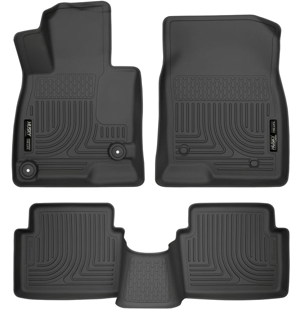 Husky Liners Floor Liners — 2014-2018 Mazda 3