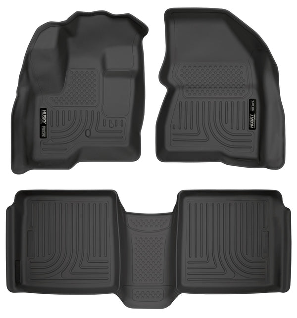 Husky Liners Floor Liners — 2009-2019 Ford Flex (98741)