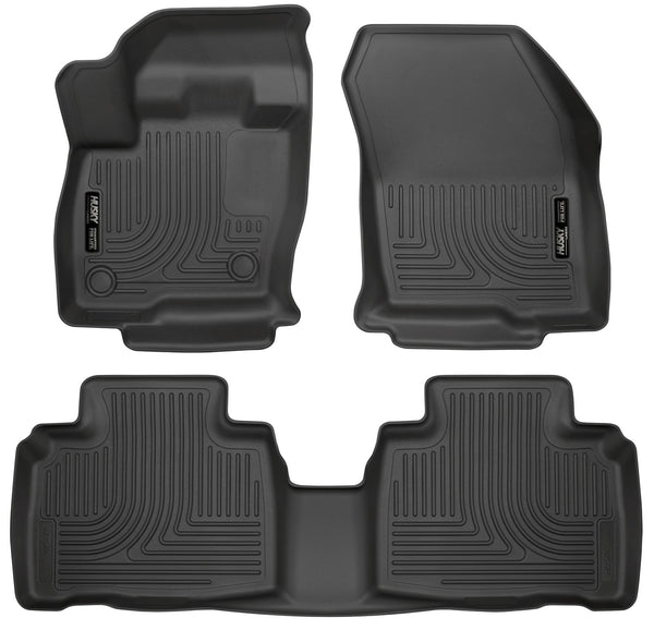 Husky Liners Floor Liners (WC98781) — Front And Second Rows