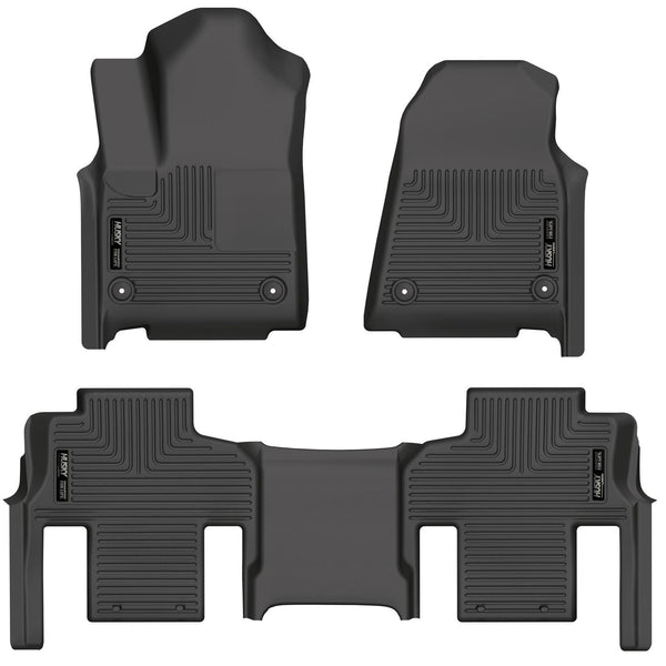 Husky Liners Weatherbeater - Front & 2nd Seat Floor Liners (Footwell Coverage) (99111)