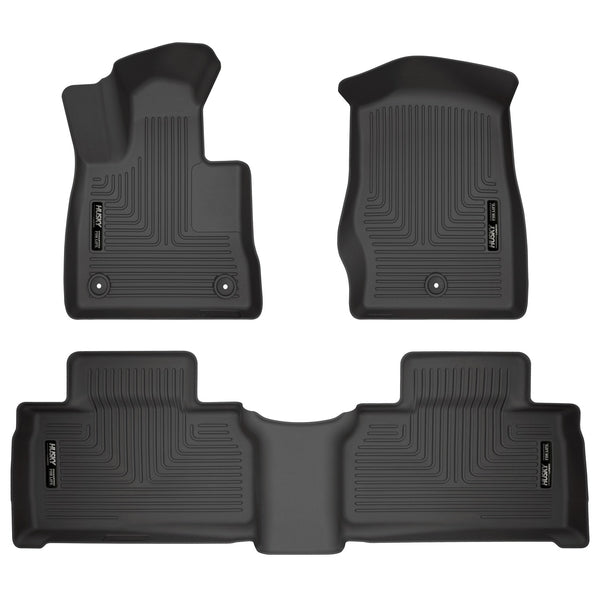 Husky Liners Floor Liners (WC99321) — Front And Second Rows