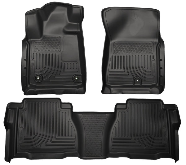 Husky Liners Weatherbeater - Front & 2nd Seat Floor Liners (Footwell Coverage) (99591)