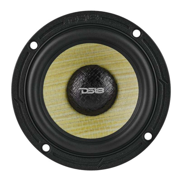 DS18 Deluxe Quality 3.5in Speaker 60 Watts RMS 4 ohm Yellow Straw + Composite Foam Cone Full Range