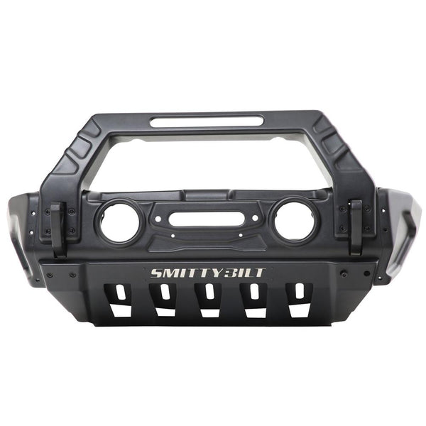 Smittybilt Pare-chocs avant (section centrale seulement) — 2007-2026 Jeep Wrangler / 2020-2026 Gladiator