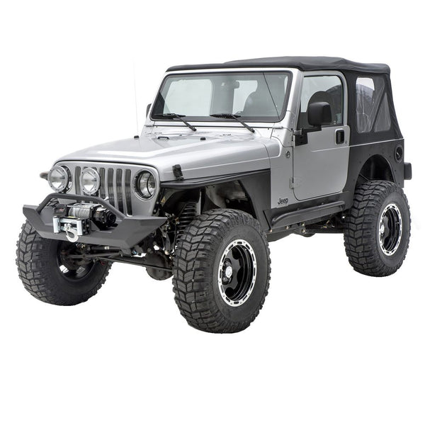 Smittybilt 1997-2006 Wrangler TJ/Lj 2Dr Xrc Armor Front Tube Fenders - Black Textured