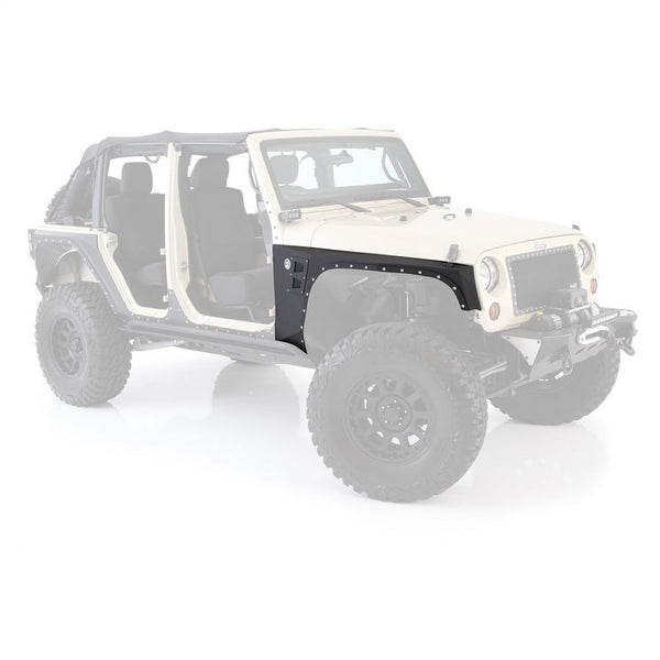 Smittybilt 2007-2018 Wrangler Xrc Front Fenders Armor/Sold As Pair/Black Textured