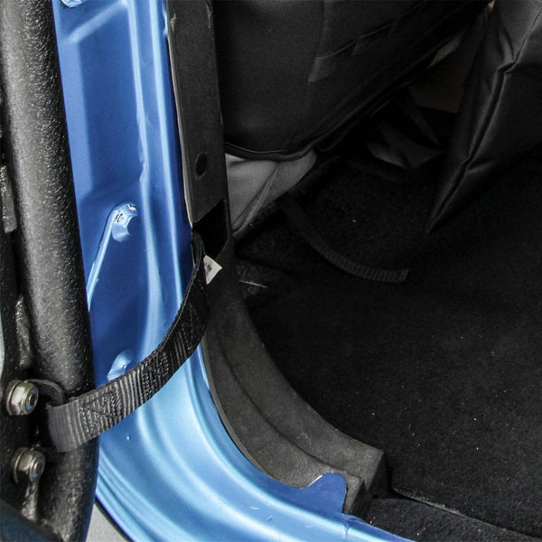 Smittybilt Adjustable Door Strap - Sold As Pair - Black