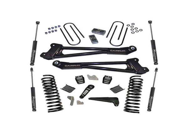 Superlift 4" Lift Kit — Radius Arms, Diesel — 2013-2018 Dodge Ram 3500 4WD (K144)