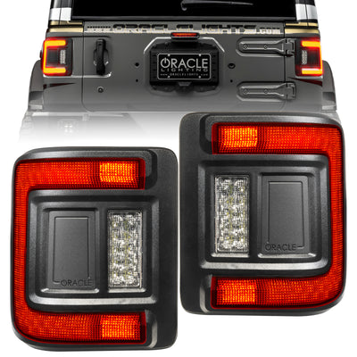 Oracle Feu arrière à DEL encastré 2018+ Jeep Wrangler Rubicon/Sport - teinté
