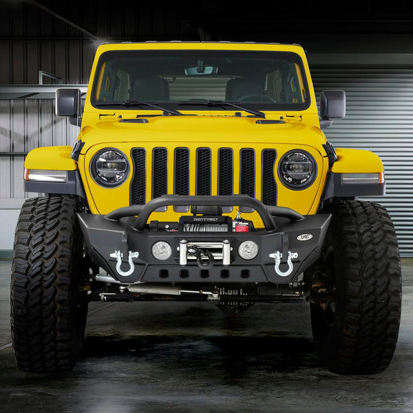 Smittybilt Front Bumper — 2018-2026 Jeep Wrangler