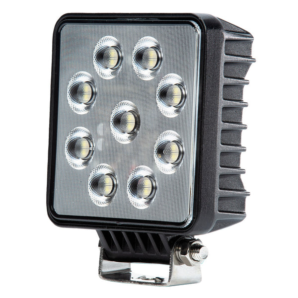 Brightsource Work Light 4in Square E-Mark 36W Flood Pattern