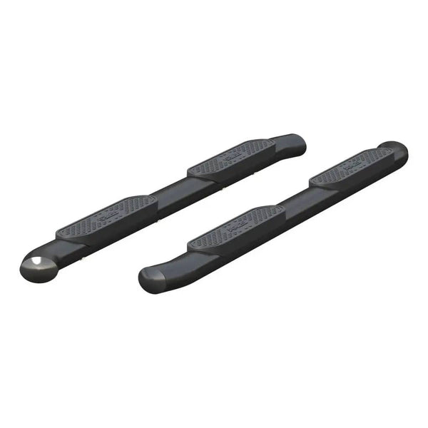 ARIES Barres latérales ovales en acier 4 po 2024+ Tacoma Double Cab - noir