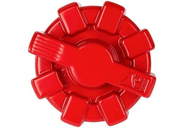 Rugged Ridge Elite FUEL CAP Aluminum RED 0118 JEEP Wrangler TJ/LJ/JK/JKU
