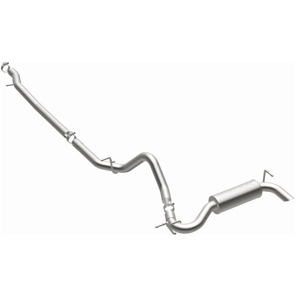 MagnaFlow Échappement performance Cat-Back en inox à sortie arrière droite simple côté passager 12-14 Jeep Wrangler 4 portes