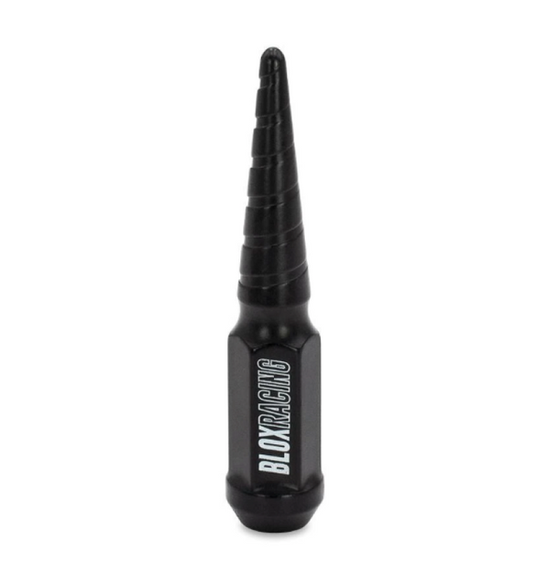 BLOX Racing Écrou de roue forgé Spike - noir mat 12 x 1.25mm - unité