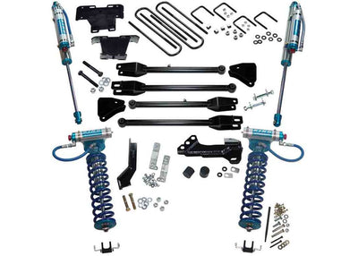 Superlift 2017-2022 Ford F250/F350 Super Duty 4Wd 4In King Edit 4Link Lift Kit with Frt C/Overs/Reservoir Rear Shock