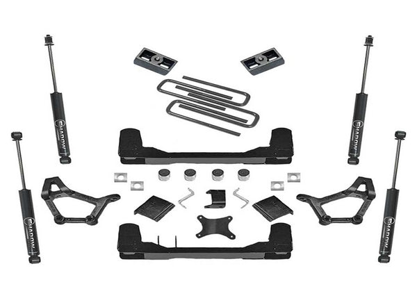 Superlift Ensemble de rehaussement — 1993-1996 Toyota T100, 4RM