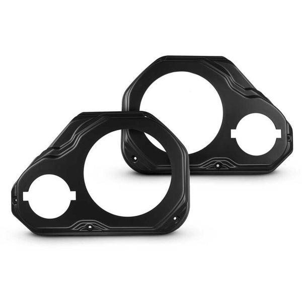 DS18 Panneaux de portes avant Jeep JL/JLU/JT avec accoudoirs longs pour 2x haut-parleurs 6.5 po et 2x haut-parleurs d'aigus 3.78 po