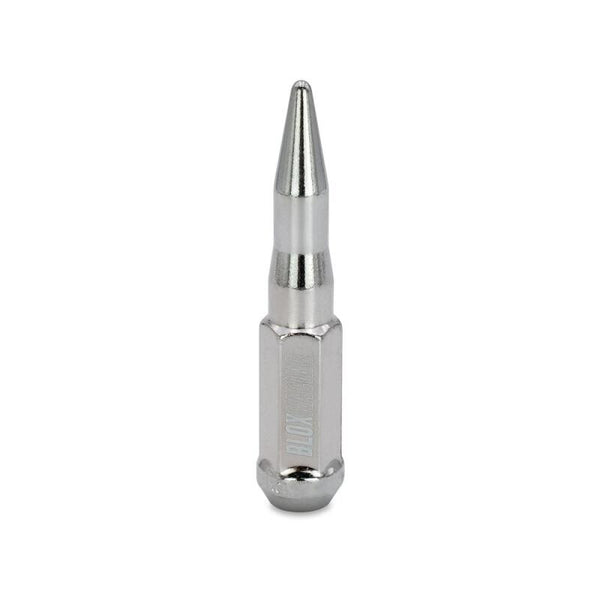 BLOX Racing Original Spike Forged Lug Nut 14x1.5mm - Chrome 20 Piece