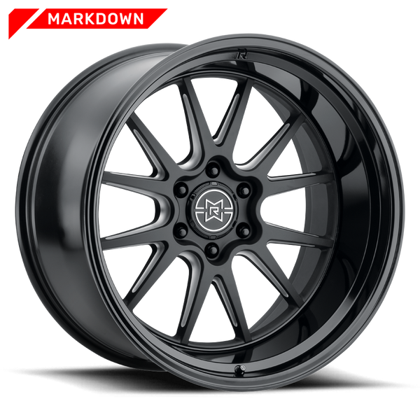 Method Race Wheels Mr802 Raised 22X10 18Mm Os 6X5.5 106.25Mm Cb Double Black Milled (MR80231060518N)