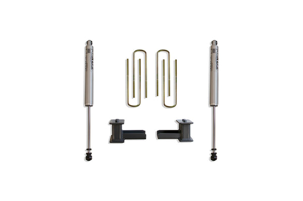 Maxtrac 2021+ Ford F-150 5in Blocks/ U-Bolts - Fox Shocks (Rear)
