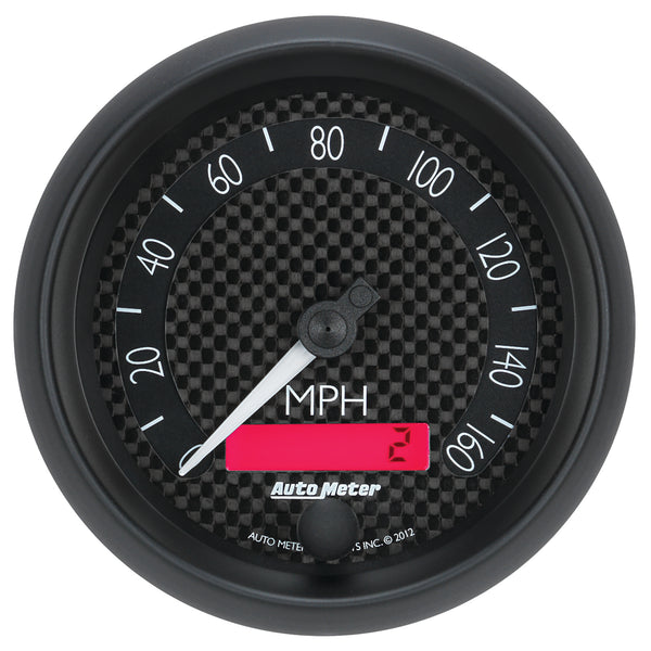 AutoMeter 3-3/8" Speedometer, 0-160 MPH, GT