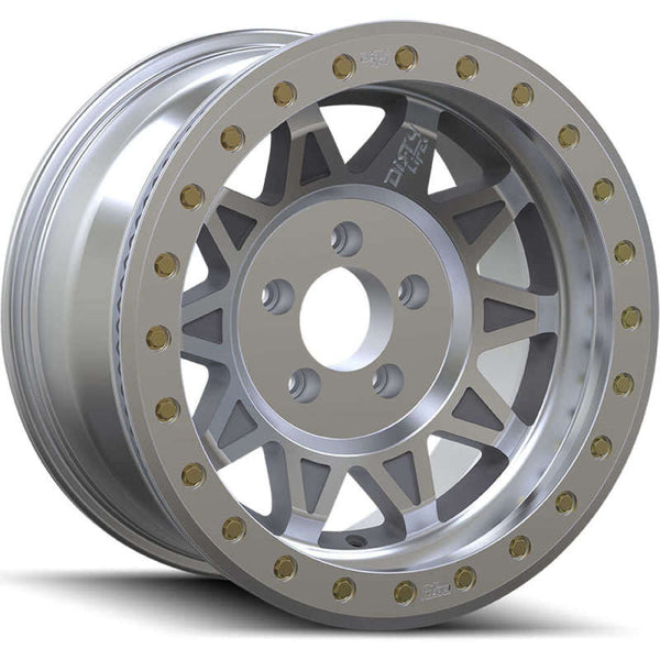 Dirty Life Roue beadlock 9302 Roadkill Race 17x9 / 6x139.7 / déport -14mm / moyeu 106mm - usiné