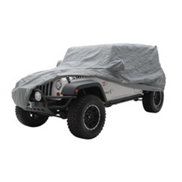 Smittybilt 2007-2018 Wrangler (JK) 2 Door Complete Cover with Storage Bag Lock & Cable Gray
