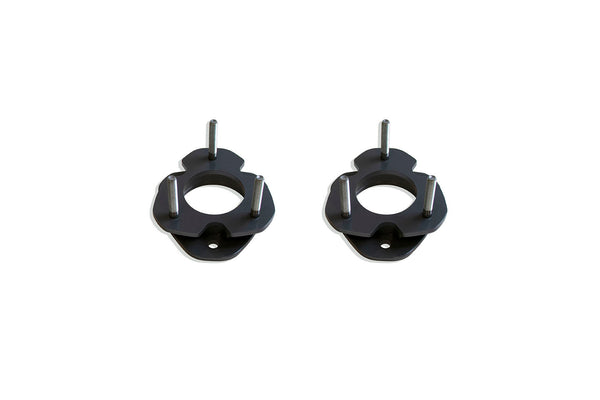 MaxTrac 2" Front Strut Spacers — Grey Powdercoat (833920)