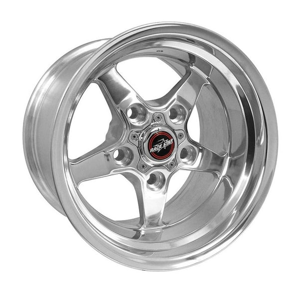 Race Star Roue 92 Drag Star 17x7.00 5x5.50bc 4.25bs ET6 perçage direct - poli