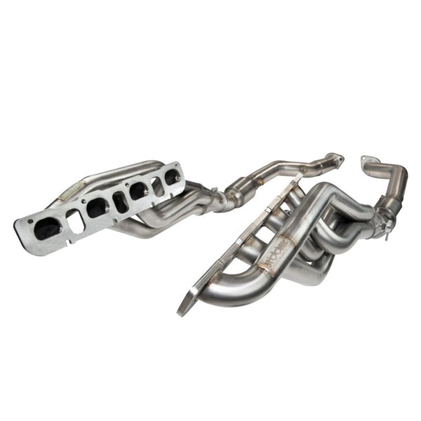 Kooks Collecteurs d'échappement à tubes longs en inox 1-7/8 po x 3 po avec tuyaux de raccordement catalysés Green 12+ Jeep Grand Cherokee 6.4L