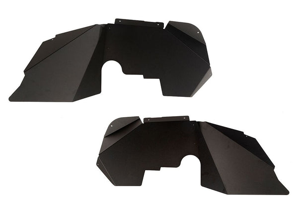 Rugged Ridge Aluminum Fender Liners Front Black - 0718 JK/Jku