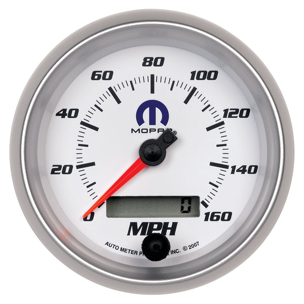 AutoMeter 3-3/8" Speedometer, 0-160 MPH, Mopar (880036)