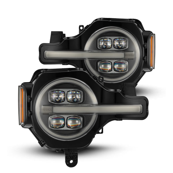 AlphaRex Phares à projecteur - noir — 2021-2023 Ford Bronco (880260)