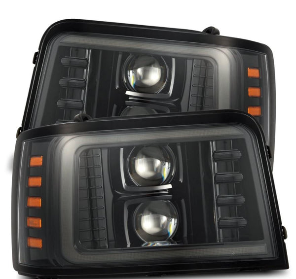 AlphaRex Phares à projecteur Alpha Black — 1992-1996 Ford F (880267)