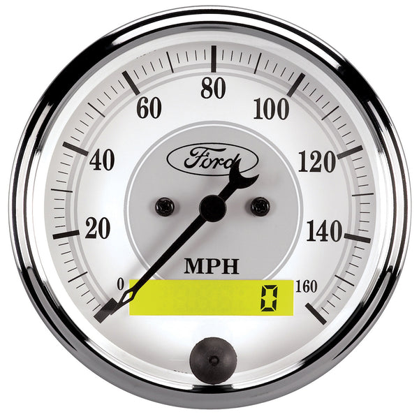 AutoMeter 3-1/8" Speedometer, 0-160 MPH, Ford Masterpiece