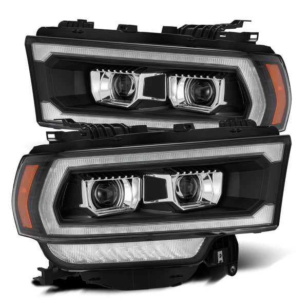 AlphaRex Projector Headlights Black — 2019-2021 RAM 2500 (880547)