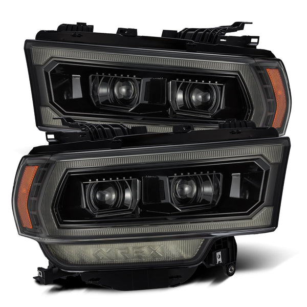 AlphaRex Projector Headlights Alpha-Black — 2019-2021 RAM 2500 (880549)